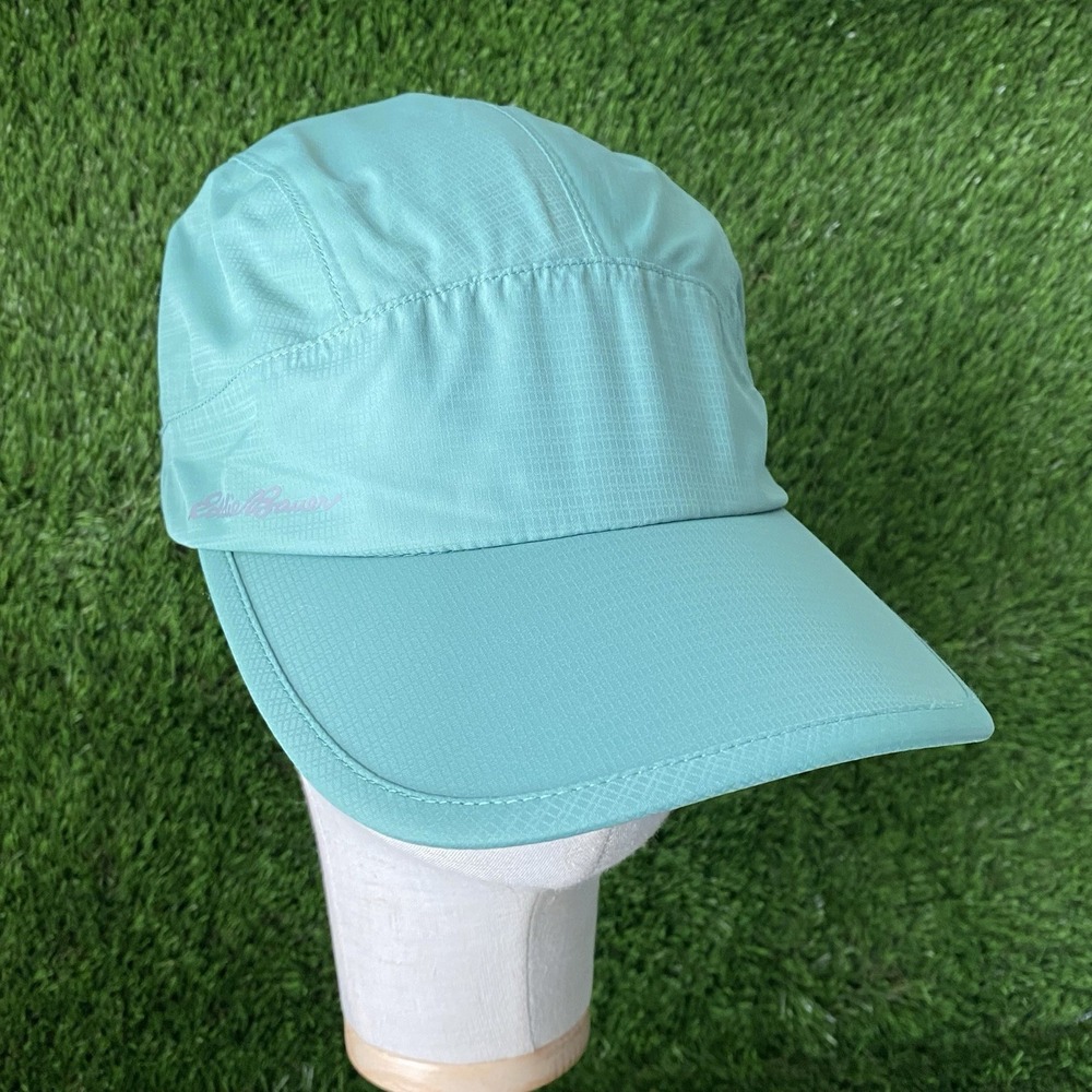 Eddie Bauer‎ Weatheredge Cap Green Adjustable Rip stop Lightweight Hike Garden